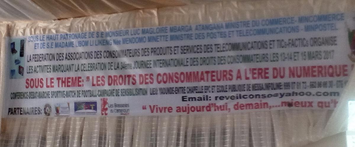 l’ART à la Journée Mondiale des Consommateurs 2017